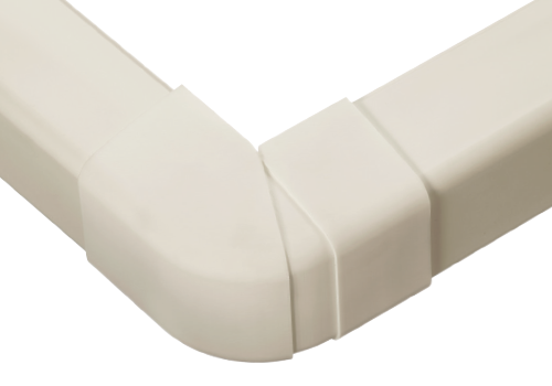 Angle externe ajustable Crème Freddox - 60x45mm